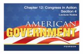 Chapter 12: Congress in Action Section 4 - Central Lyon · Title: Microsoft PowerPoint - ch 12 - congress in action - sec 4 notes [Compatibility Mode] Author: bdocker Created Date: