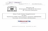 New York State Supplement to the National EMS … · New York State Supplement to the National EMS Information System (NEMSIS) Version 3.4.0 Data Dictionary