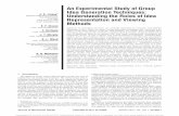 An Experimental Study of Group Idea Generation Techniques€¦ · An Experimental Study of Group Idea Generation Techniques: Understanding the Roles of Idea Representation and Viewing