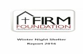 Winter Night Shelter Report 2016 - FirmFoundation ...firmfoundation.org.uk/wp-content/uploads/2014/04/Night-Shelter... · FirmFoundation Winter Night Shelter Report 2016 ... (HICC)