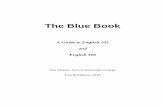 A Guide to English 105 and English 106 - Des Moines … · The Blue Book A Guide to English 105 and English 106 Des Moines Area Community College Fourth Edition, 2016 . ... in English