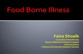 Food Borne Illness - pnds.org · Food Borne Illness ... More than 250 different food borne illnesses are caused by various pathogens or by toxins ... hygiene , bare hand contact
