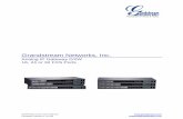 Grandstream Networks, Inc. · Grandstream has a reseller agreement with our reseller customers. End users should contact the . ... any purpose without the express written permission