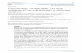 Research Paper Is pharmacologic treatment better than ... · Neurodynamic techniques of CLG and MNMM were originally developed by Butler et al., Coppieters et al., and Elvery-Hall