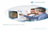 Essilor Instruments 2018 - d2o17p9pnu3dun.cloudfront.net · High-end automatic phoropter for speed, precision and comfort in every refraction situation l Highly-intuitive, easy-to-use