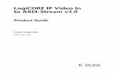 LogiCORE IP Video In to AXI4-Stream v3 - Xilinx€¦ · LogiCORE IP Video In to AXI4-Stream v3.0 4 PG044 April 2, 2014 Product Specification Introduction The Xilinx LogiCORE™ IP