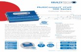 MultiConnect rCell 100 Series - No-Wire Access · MultiConnect® rCell 100 Series ... Model MTR-LAT1 (AT&T) MTR-LVW2 (Verizon) MTR-LEU1 (EU Carriers) MTR-H5 Performance LTE HSPA+