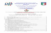 Stagione Sportiva 2017/2018 Comunicato Ufficiale N° … · 1. Comunicazioni FIGC ..... 3 1.1 Minuto di riflessione sulla memoria della Shoah – Gare dal 24 al 29 ottobre 2017 .....
