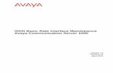 ISDN Basic Rate Interface Maintenance Avaya Communication ...€¦ · ISDN Basic Rate Interface Maintenance Avaya Communication Server 1000 Release 7.6 NN43001-718 Issue 06.01 March