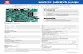 QCA9563 Embedded Board with on-board Wireless … · wireless embedded boards Last Updated: 20/09/2017 QCA9563 Embedded Board with on-board Wireless 775MHz CPU / 2x GE Port / 1x Mini