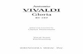 Antonio ViVAldi - Koorpartij-oefeningkoorpartij-oefening.nl/partituren/Partituur-Gloria-RV-589-Vivaldi.pdf · The source of this edition of Antonio Vivaldi’s Gloria is Raccolta