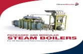 PACKAGED AND MODULAR STEAM BOILERS - …cleaverbrooks.com/products-and-solutions/boilers/industrial... · boilers provide the cost-effective solution with its line of heavy oil solutions.