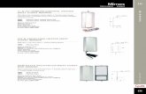 Mirrors - grote.com · instructions included 28461 Stainless Steel, Heated, Motorized ... 12052 Black MIRROR HEAD AND "L" BRACKET 28663 Stainless Steel MIRROR HEAD AND …