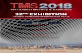 MEETING INOMATION 32ND EXHIBITION - tms.org · ABB also offers ... commissioning of materials handling and processing systems for the gypsum, cement, coal, ... contaminant levels