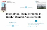 Biometrical requirements in (early) benefit assessmentsbbs.ceb-institute.org/wp-content/uploads/2012/10/Requirements... · The dossier – content and challenges Surrogate endpoints