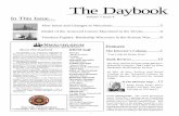 The Daybook - NHHC · The Daybook is an authorized publication of ... is NAS Oceana, his title is Supply Program Manager at the fuel farm. To him the