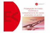 Propagação de ondas marítimas e comportamento de …jornadas2012.lnec.pt/pdfs/23Marco_LilianaPinheiro.pdf · Modelo de propagação de ondas em regiões costeiras pouco extensas