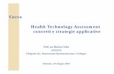 Corso Health Technology Assessment concetti e …pti.regione.sicilia.it/portal/page/portal/PIR_PORTALE/PIR... · Health Technology Assessment concetti e strategie applicative ...