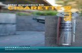 litter prevention kit CIGARETTE - .This litter prevention kit has been prepared by the Litter Champion,
