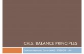CH.5. BALANCE PRINCIPLES - UPC Universitat …mmc.rmee.upc.edu/documents/Slides/Ch5_v20.pdf · BALANCE PRINCIPLES Continuum Mechanics Course (MMC) - ETSECCPB - UPC. Overview Balance