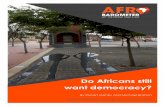 Do Africans still want democracy? - Afrobarometerafrobarometer.org/sites/default/files/publications/Policy papers/ab... · Do Africans still want democracy? ... functioning multi-party