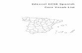 Edexcel GCSE Spanish Core Vocab List - Presdales …presdales.herts.sch.uk/downloads/content/SPANISH YEAR 10 VOCAB … · Edexcel GCSE Spanish Core Vocab List. 2 Info & Instructions
