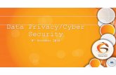 Data Privacy/Cyber Security - iiauae.org · Director, Cyber Security, EY Kuwait Role: ... Oman-based Bank of Muscat lost US$40-million and United Arab Emirates-based National Bank