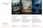 The Maze Runner The Maze Runner: Jurassic World … · Films on Lux Express Buses March –May 2016 The Maze Runner Thomas is deposited in a community of boys after his memory is
