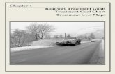 Chapter 1 Roadway Treatment Goals Treatment … Treatment Goals Treatment Goal Chart Treatment level Maps Roadway Treatment Goals Due to the dynamic and diverse nature of winter weather