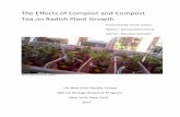 The Effects of Compost and Compost Tea on Radish …harborseals.org/wp-content/uploads/2017/04/170522_cindy_isidoro... · The Effects of Compost and Compost Tea on Radish ... leaves
