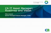 CA IT Asset Manager: Roadmap and Vision€¦ · CA IT Asset Manager: Roadmap and Vision ... from the use of this document, including, without limitation, ... IT Asset Life-Cycle Management,