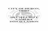CITY OF HURON, OHIO · The Project Manager for this Project is Police Chief John Majoy. Chief Majoy can be contacted at (419) 433-5000. - 3 - 1.0 NOTICE TO BIDDERS The ...
