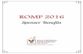 ROMP 2016 - Ronald McDonald House Charities of San Diego · thanks to you.” ─ Bell Family . 3 ROMP is the frolicsome party of the season—informal, friendly, and fun. ROMP ...