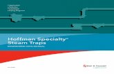 Hoffman Specialty Steam Traps - pvi.com files/repair-parts-list/68466.pdf · Steam Trap Functional Requirements Selecting the proper type of steam trap is an important element in
