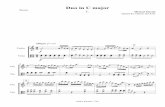 Duo in C major - el-atril.com M/Duo Cm.pdf · Violin Viola ˙œœœœ ... Duo in C major Michael Haydn Score Public domain, 1783 I. Edited by Alonso del Arte & B Vln. Vla. 13 ...
