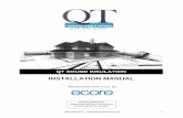 QT Sound Underlayment Rolls - cdn.ecoreintl.comcdn.ecoreintl.com/marketing/qt/techmanuals/QT_Technical_Manual.pdf · _____ QT Installation Manual 866-326-5712 – 3 Base Preparation