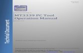 GlobalTop MT3339 PC Tool Operation Manual v1.1 MT3339 PC Tool... · Title: GlobalTop MT3339 PC Tool Operation Manual Subtitle: For MT3339 GPS Modules Doc Type: Operation Manual Doc