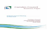 Agenda of Ordinary Council - 22 May 2018€¦ · DA Development Application ... Vince Capaldi Director Planning ... In accordance with Camden Council’s Code of Meeting Practice