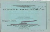 RESEARCH MEMORANDUM - NASA · RESEARCH MEMORANDUM CASCADE INVESTIGATION OF A RELATED SERIES OF 6-PERCENT-ТШСК GUIDE-VANE PROFILES ... difference between local upper ... Tests