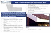 Marley PVC Foam Fascia and Barge Board Complete system · Marley PVC Foam Fascia and Barge Board Complete system Made from superior formulated uPVC foam utilising the latest technology.