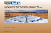 Easac 11 CSP - Science Advice for the Benefit of Europe · contribution to a sustainable energy future easac ... tel +49 (0)345 4723 9831 fax +49 (0)345 4723 9839 email secretariat@easac.eu