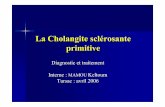La Cholangite sclérosante primitive - Hepatoweb.com · Définition Atteintes ... Fibrose péricanalaire avec cholangite ou atrophie biliaire.