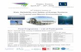 Nantes, France April 25 26 - esreda.org · Nantes, France April 25th – 26th, 2018 partners: A conference organized by 54th ESReDA Seminar on Risk, Reliability and Safety of Energy