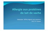 Séminaire AFPA,Avignon 2et3 mars2012 Dr S. A. Gomezallergo.lyon.inserm.fr/2012_DESC/Aliments_2eDESC_2eCas_clinique... · yQuel est le type d’APLV ? yComment affirmer le diagnostic