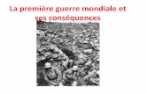 La première guerre mondiale et ses conséquences · ) La vie au font et à l’aièe 1)Les conditions de vie des soldats Les soldats français (les poilus) et les soldats allemands