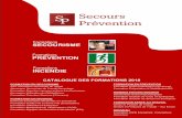 Formations SECOURISME - secours-prevention.comsecours-prevention.com/wp-content/uploads/2018/01/catalogue... · PREVENTION INCENDIE Formations Formations Formations . ONS 201 ...