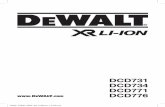 DCD776 - .DCD776 English (original instructions) English 3 Congratulations! You have chosen a DeWALT