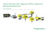 i Technical Specification Datasheet - lemstrumenti.it ACCUTECH.pdf · i Technical Specification Datasheet Accutech Rapid deploy wireless instrumentation solutions for telemetry and