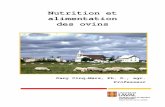 Nutrition et alimentation des ovins - cepoq.com · Cet ouvrage se veut un outil accompagnateur d’un cours de nutrition et d’alimentation des ovins dispensé par l’auteur. ...