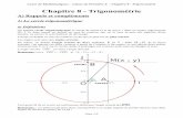 Chapitre 8 - Trigonométrie - 超安い,ファッション-ス … · 2013-01-14 · Cours de Mathématiques – Classe de Première S - Chapitre 8 - Trigonométrie complet). - Chaque